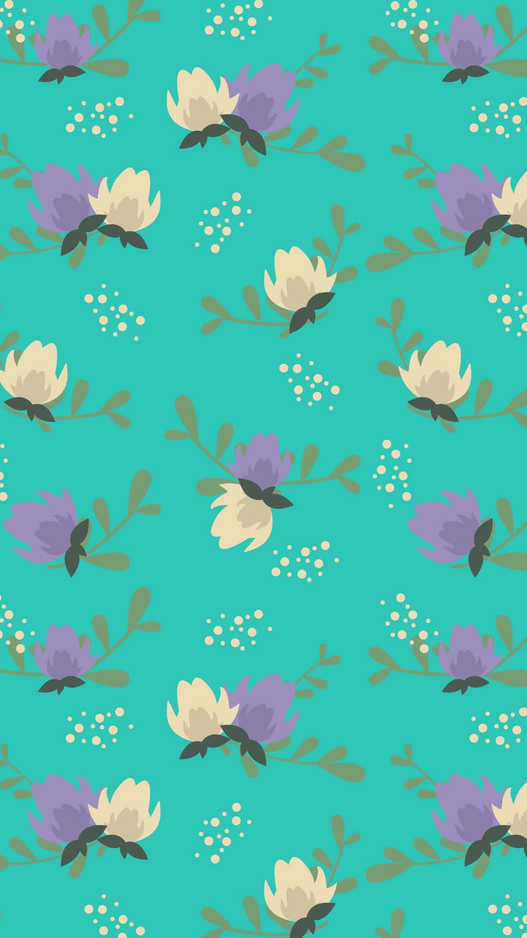 Kawaii Flower: A Cute and Adorable Blossom Wallpaper