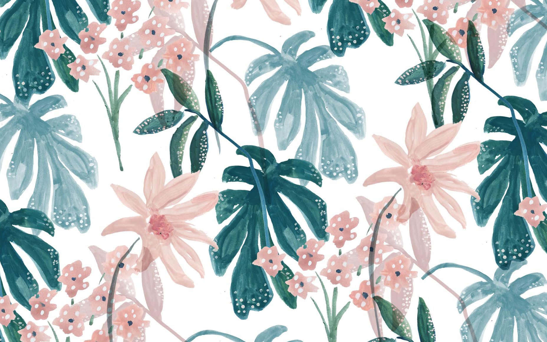 Fresh kawaii flower wallpaper Wallpaper
