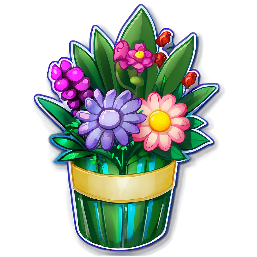 Kawaii Flower Bouquets Png Bii PNG