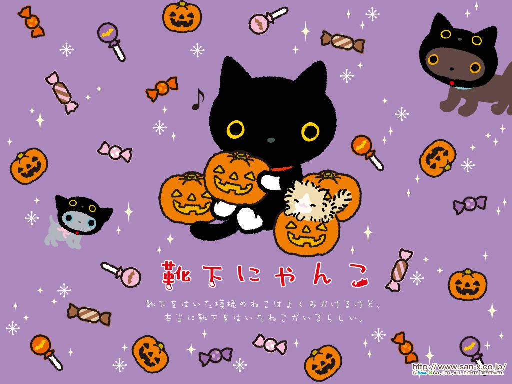 Kawaii Halloween Japanese Wallpaper