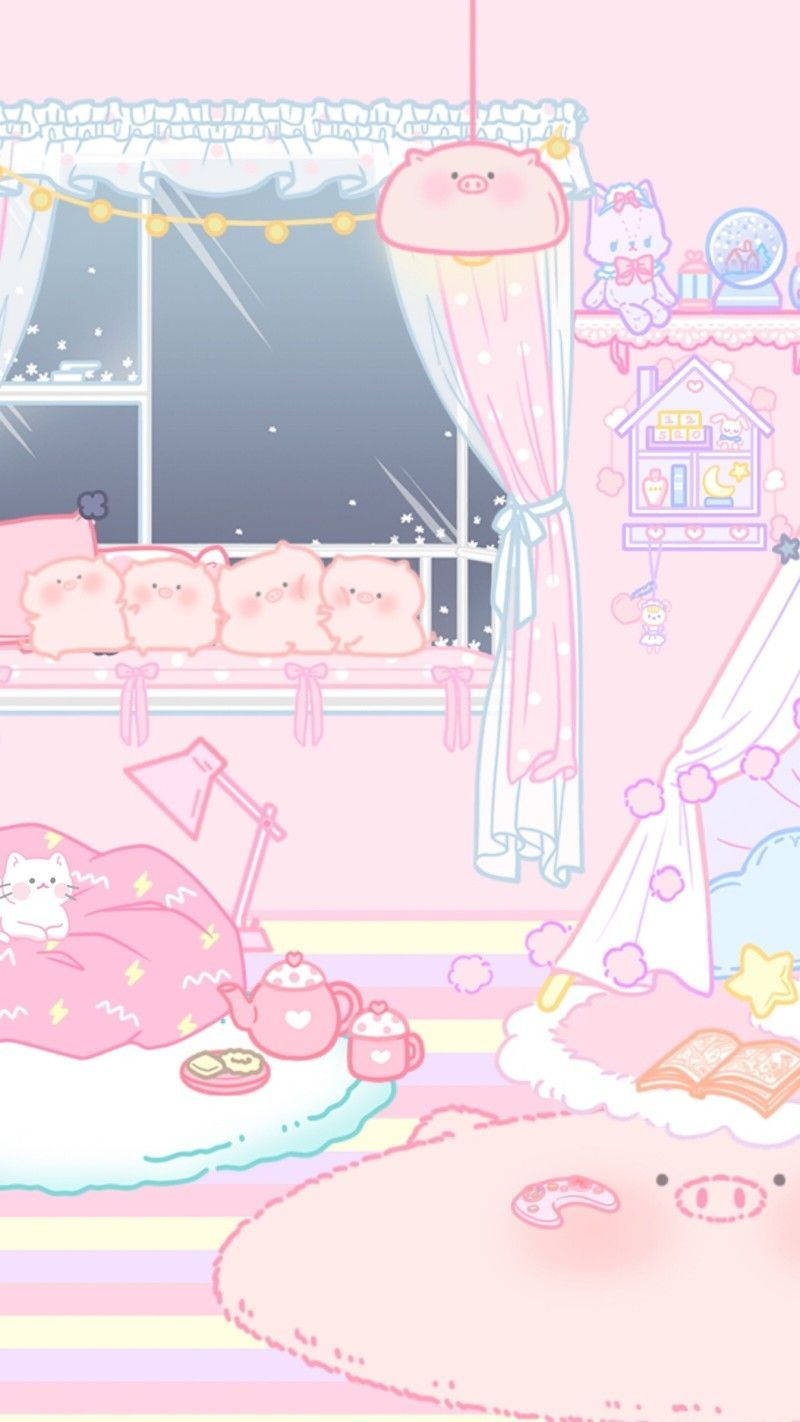 Kawaii Hd Pink Room