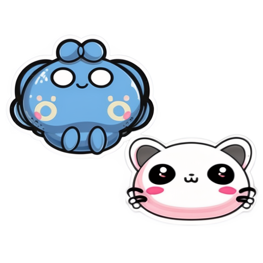 Kawaii Japanese Stickers Png Hrg PNG