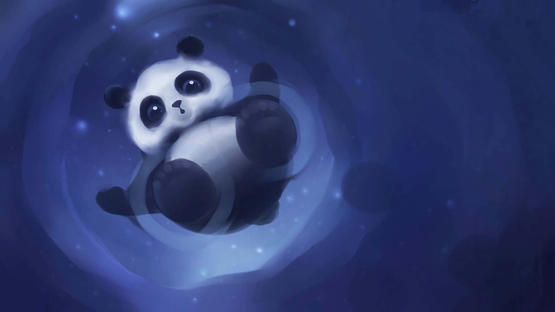 Keepin' It Kawaii with This Adorable Panda Wallpaper