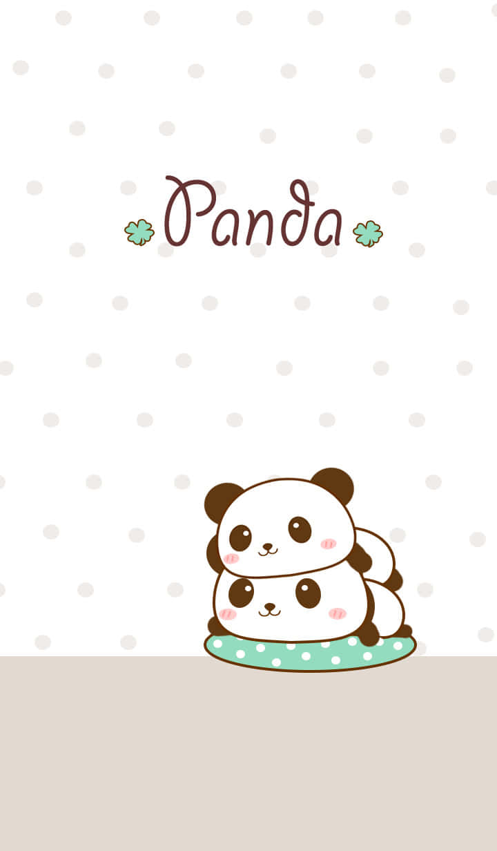 Kawaii Panda: Just too Cute to Be True!" Wallpaper