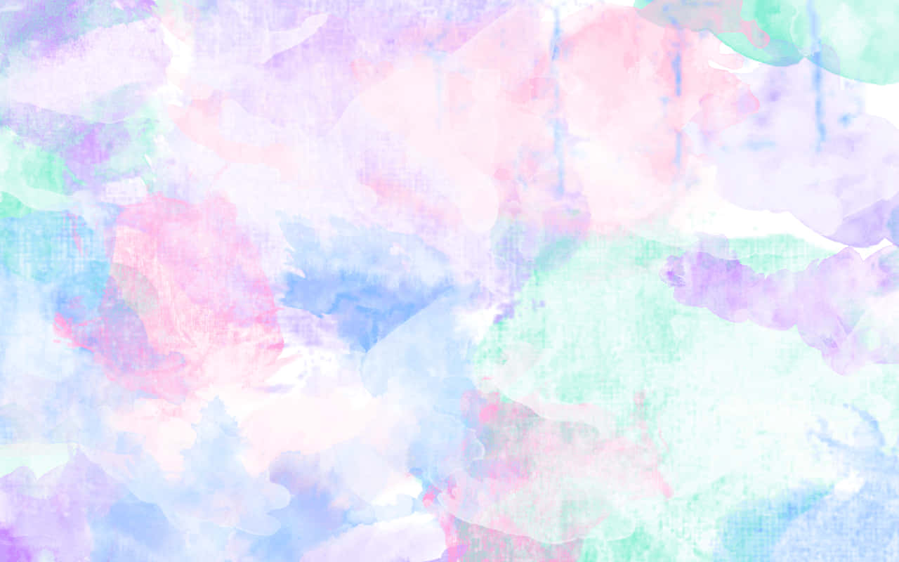 Brightly Colored Pastel Kawaii Laptop Wallpaper