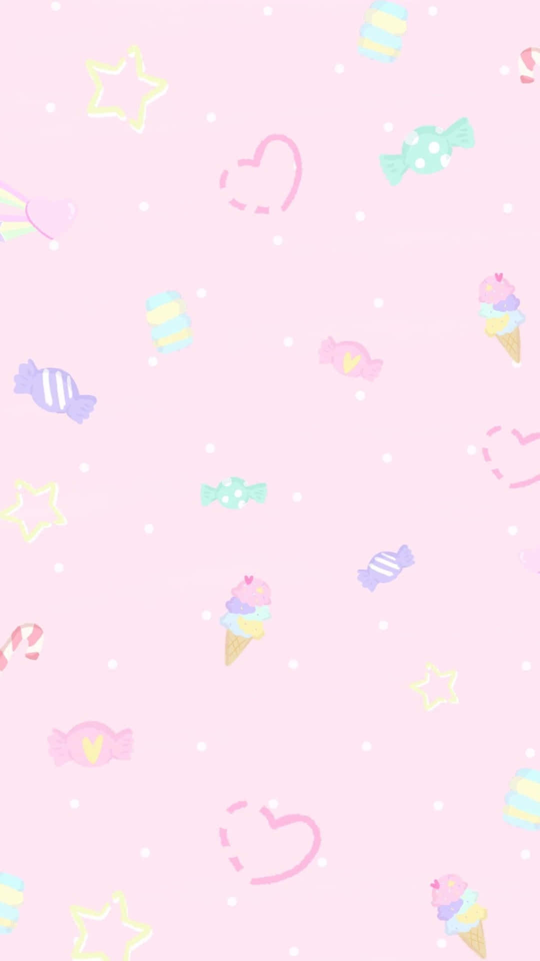 Aesthetic pastel colors for a cute and kawaii feeling Wallpaper