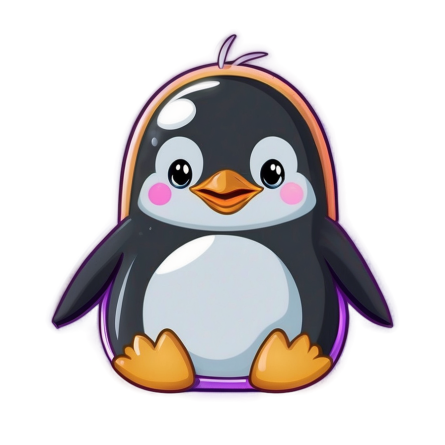 Download Kawaii Penguin Png Dql27 | Wallpapers.com