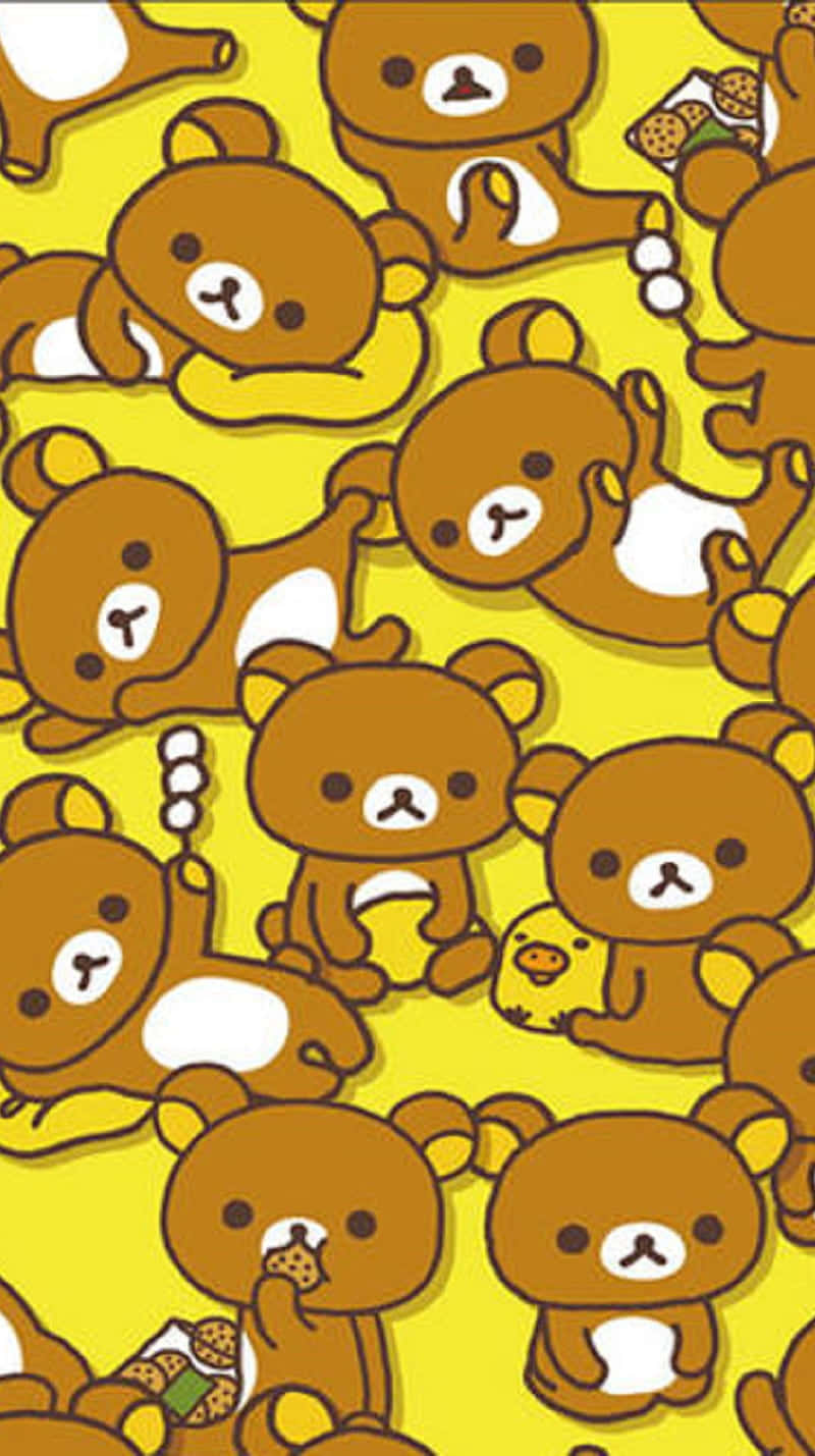 Download Rilakkuma is ready to take on the day in this traditional ...
