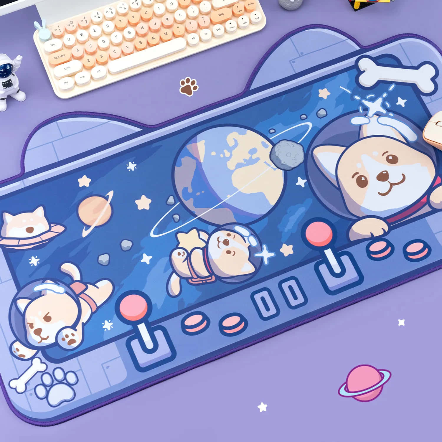 Explore the Universe with Kawaii Space Wallpaper