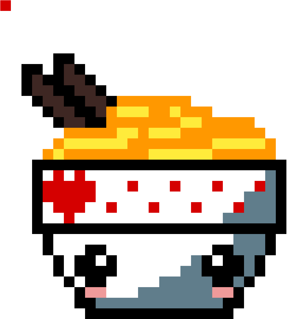 Kawaii_ Pixel_ Art_ Sushi PNG