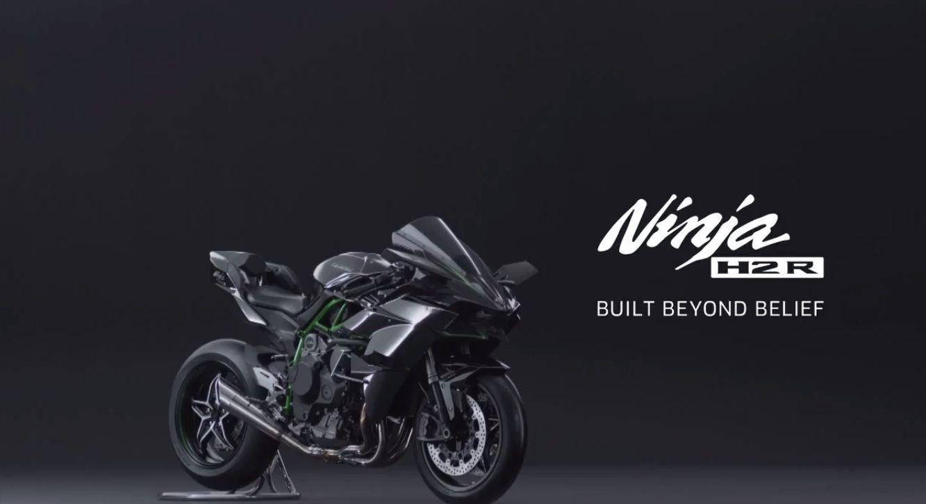 Kawasaki H2r Built Beyond Belief Wallpaper