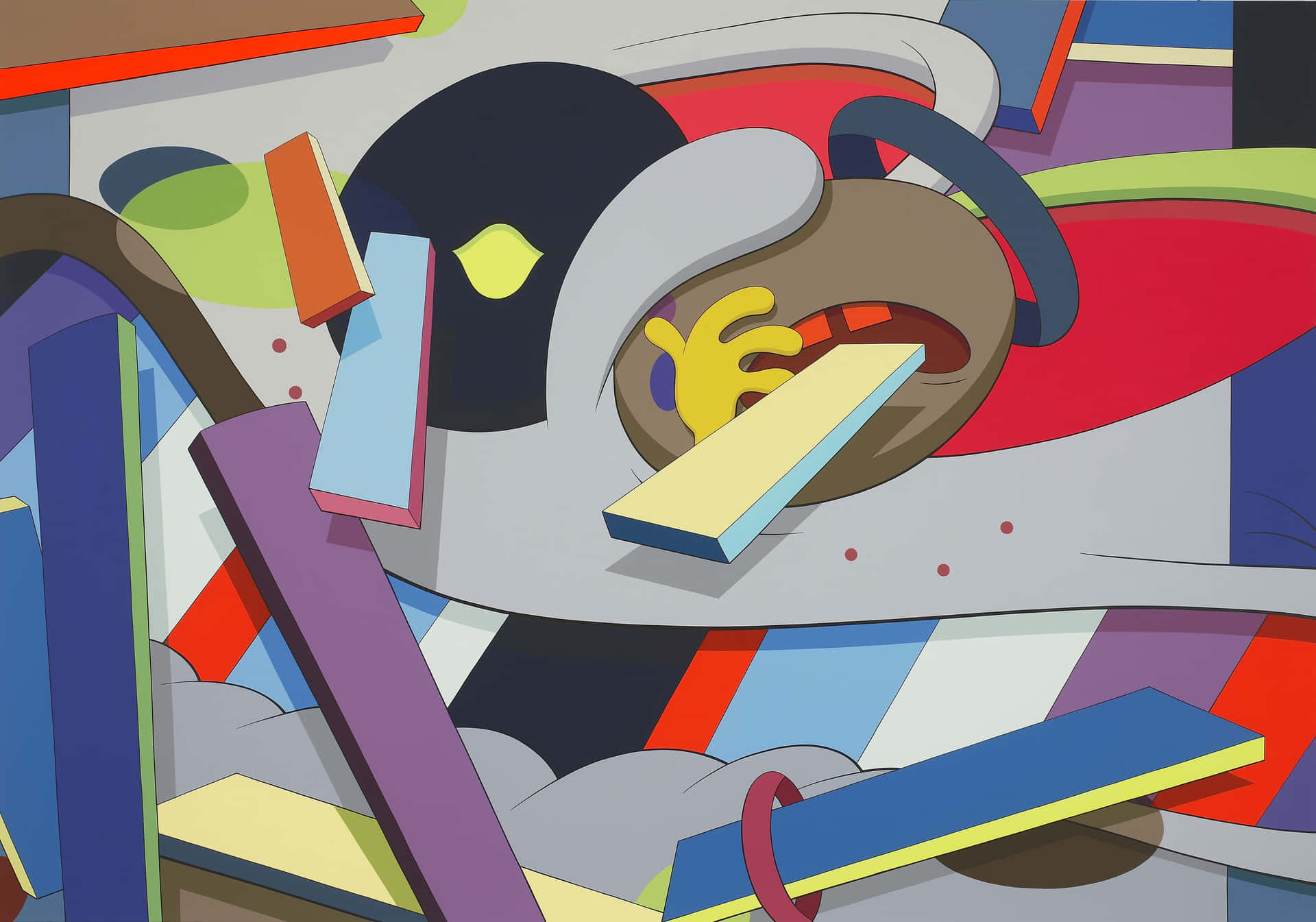 KAWS art takes on a life of its own Wallpaper