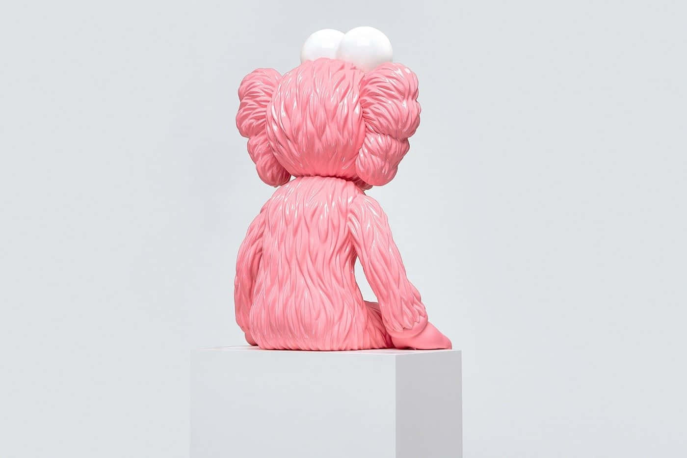 Sculpture Kaws Bff Rose Fond d'écran