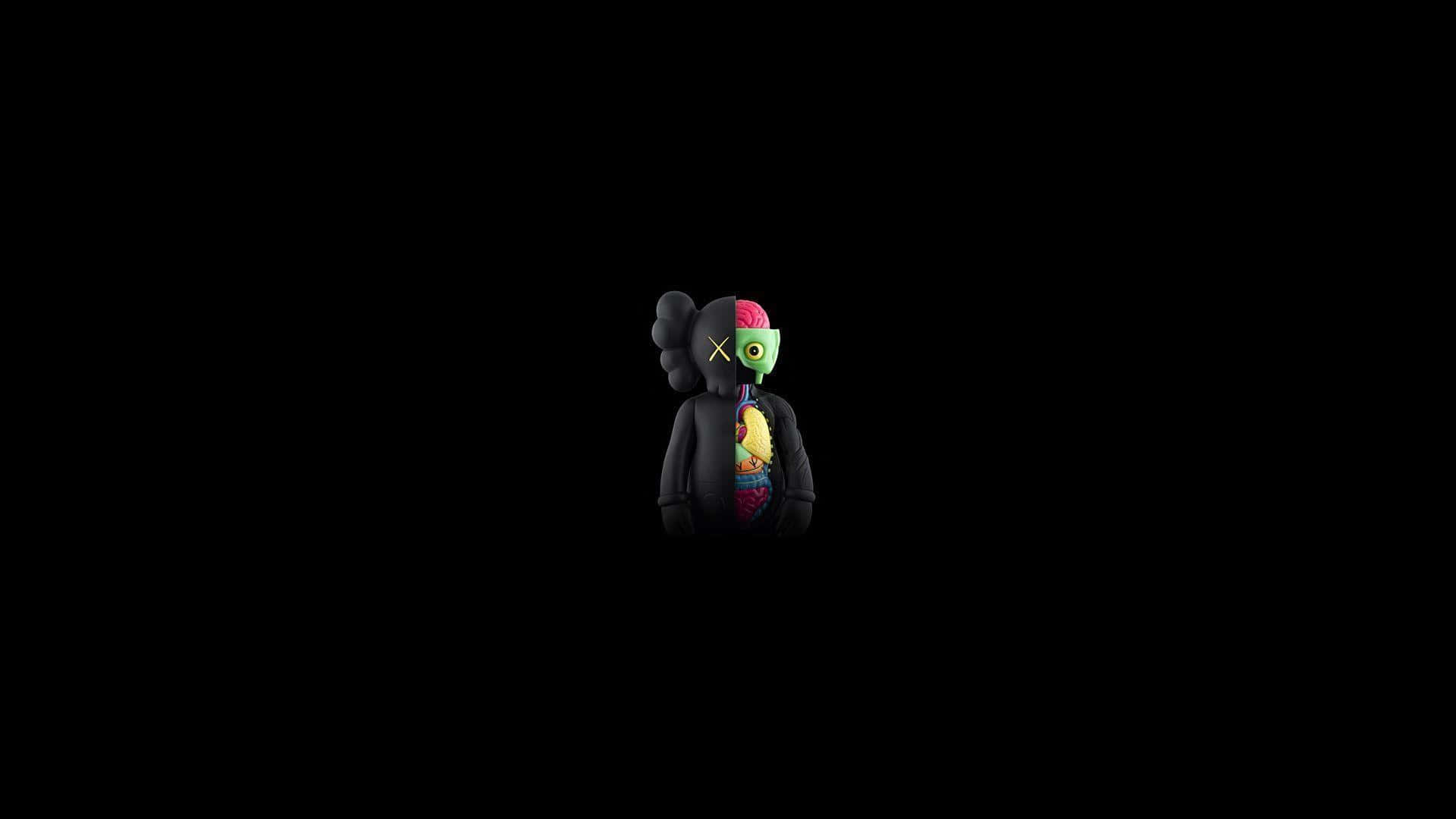 KAWS' iconic companion character adds a pop of artistic style