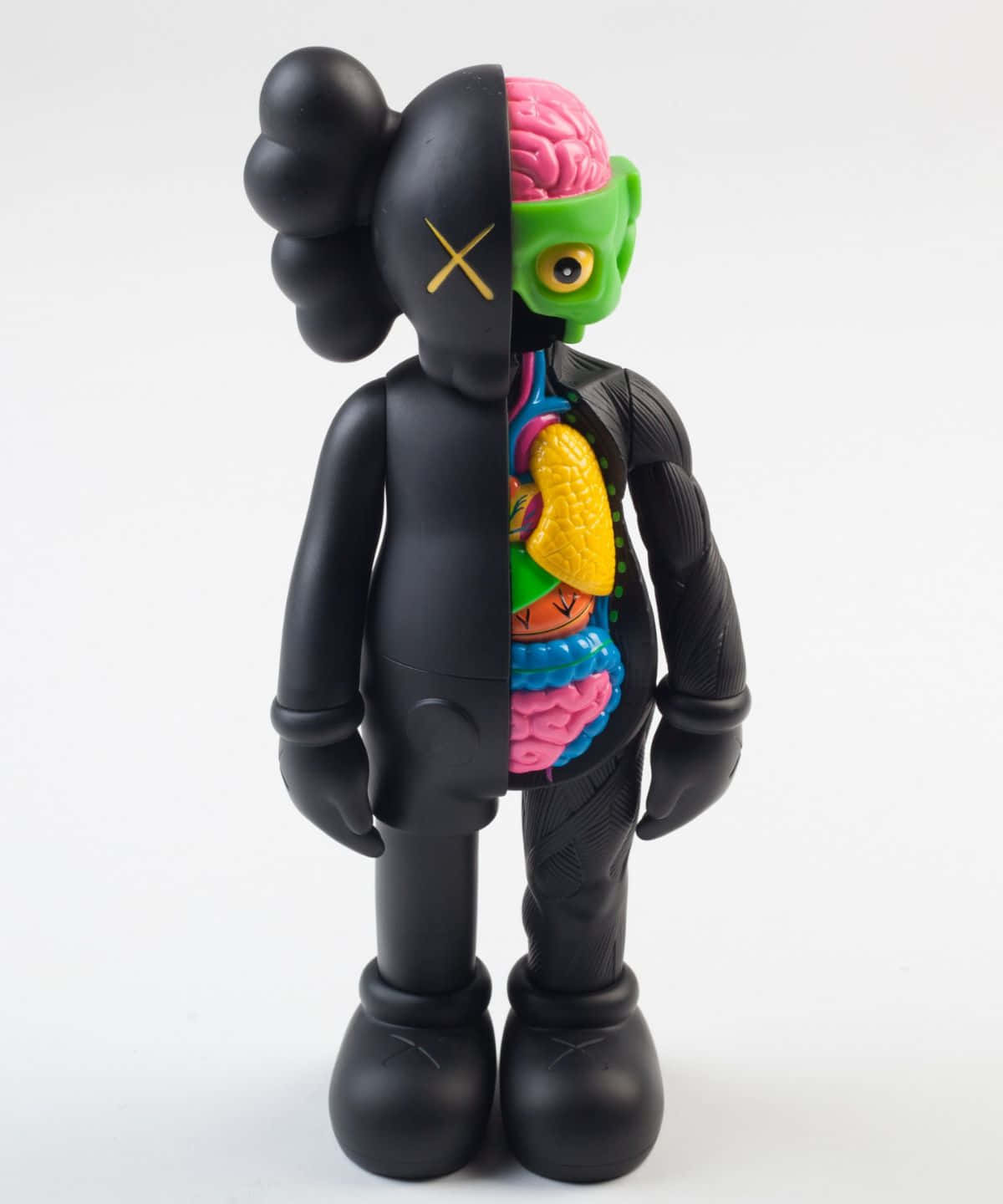 Kleurige Kaws Figuren Collectie Achtergrond