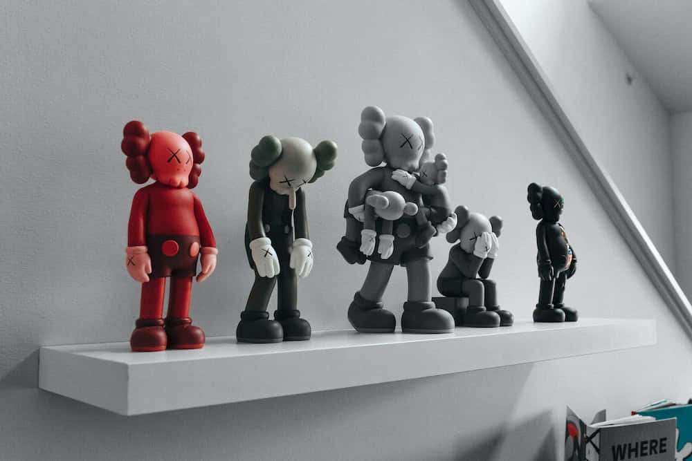 A contemporary icon created by NYC artist Kaws