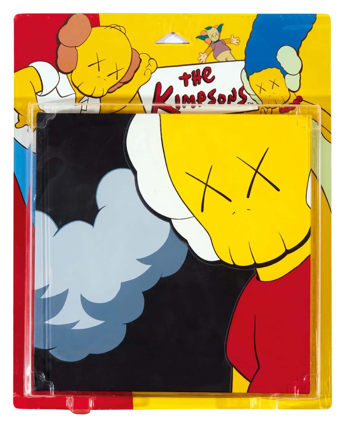 KAWS x The Simpsons Mashup Artwork Wallpaper