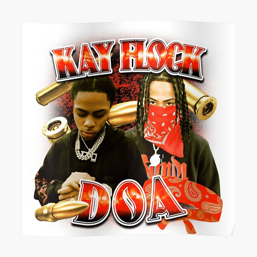 Kayflock The Doa Tape Album Konst Till Mobil Eller Dator Bakgrundsbild. Wallpaper