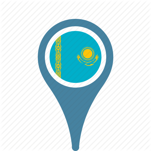 Kazakhstan Location Icon PNG