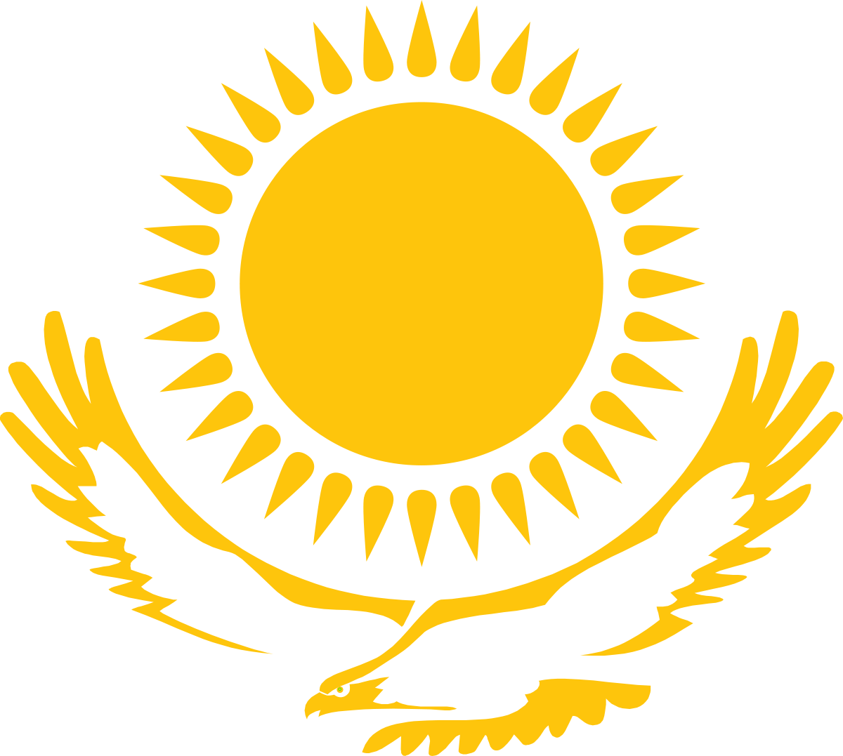 Kazakhstan National Emblem PNG