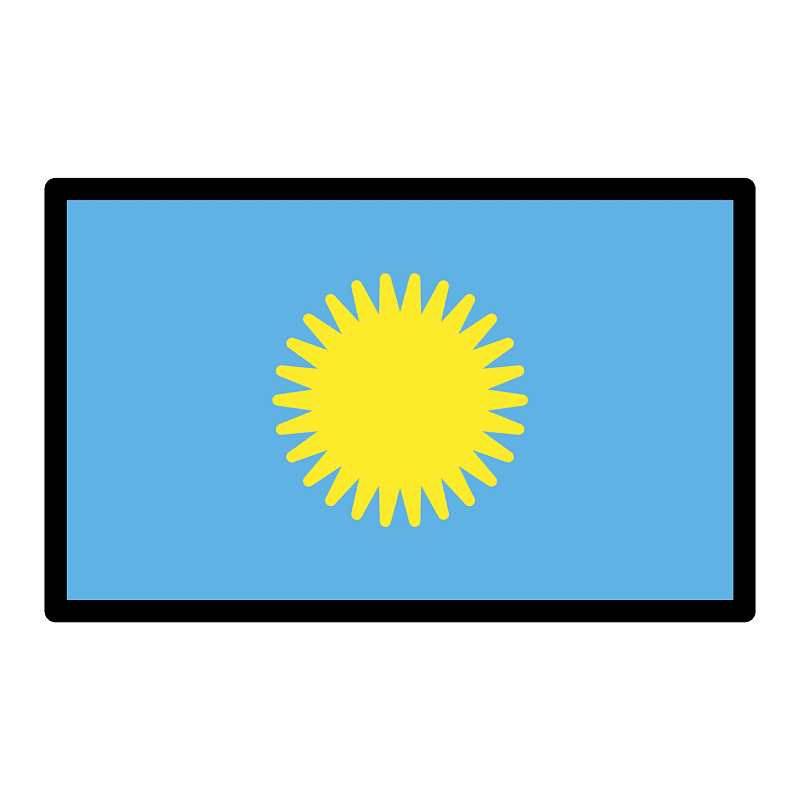 Kazakhstan National Flag PNG