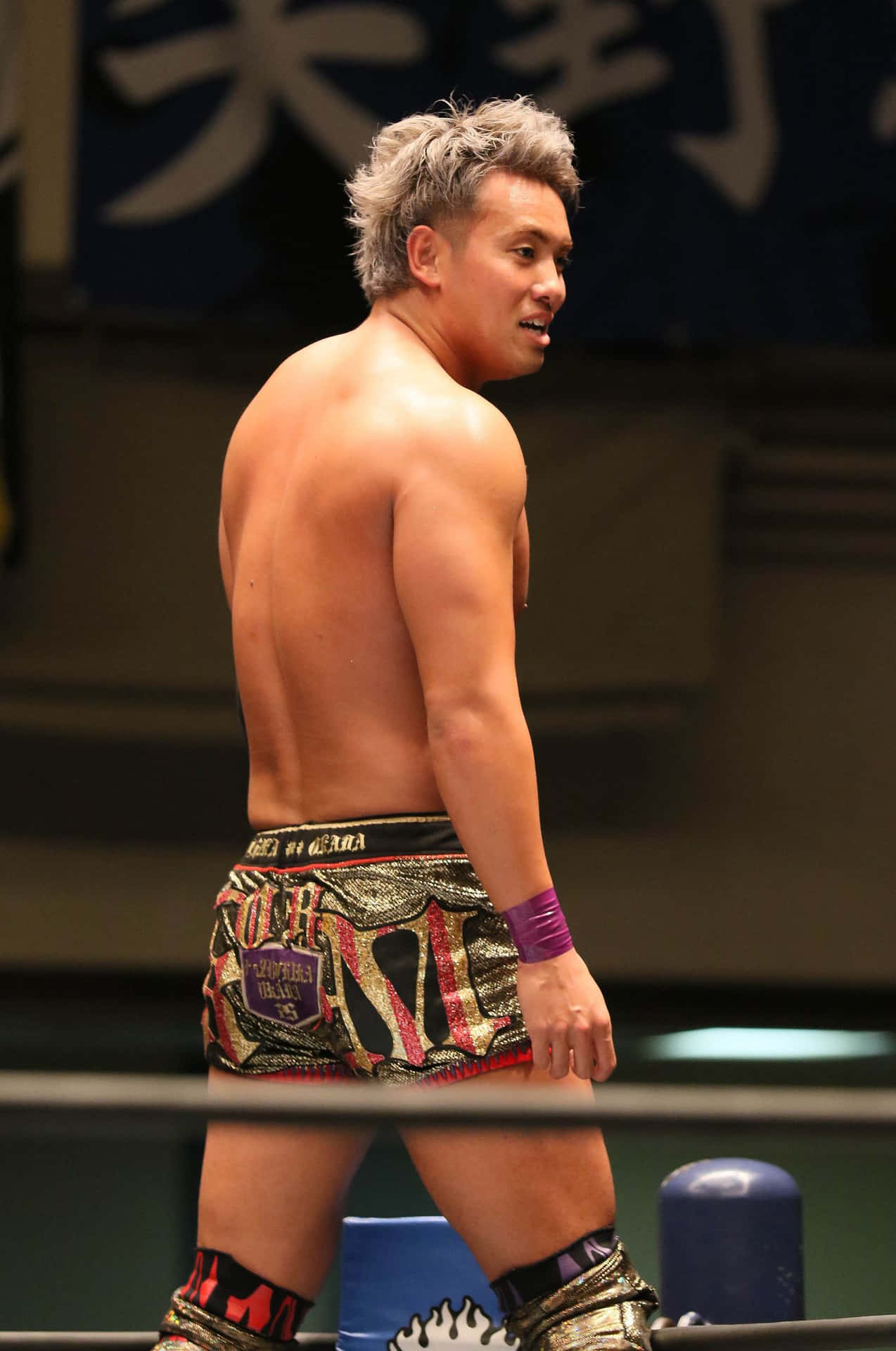 Kazuchika Okada Iwgp Wrestling Champion Background