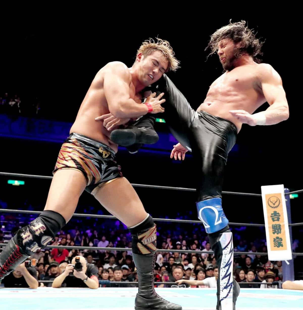 Kazuchika Okada Match Against Kenny Omega Background
