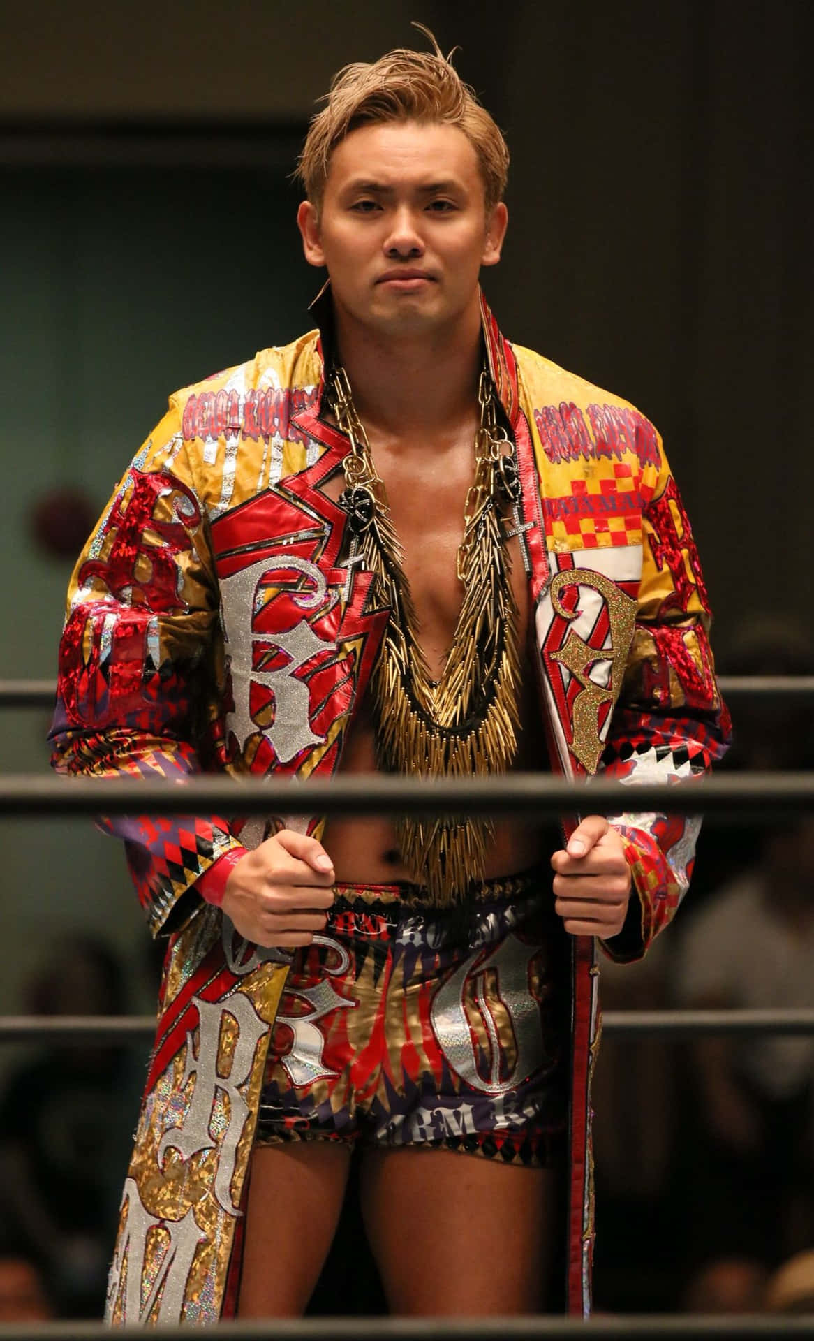 Kazuchikaokada, Professionista Del Wrestling Giapponese Sfondo