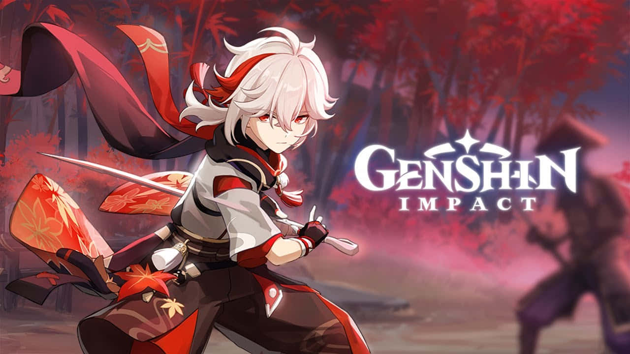 Personajekazuha De Genshin Impact Fondo de pantalla