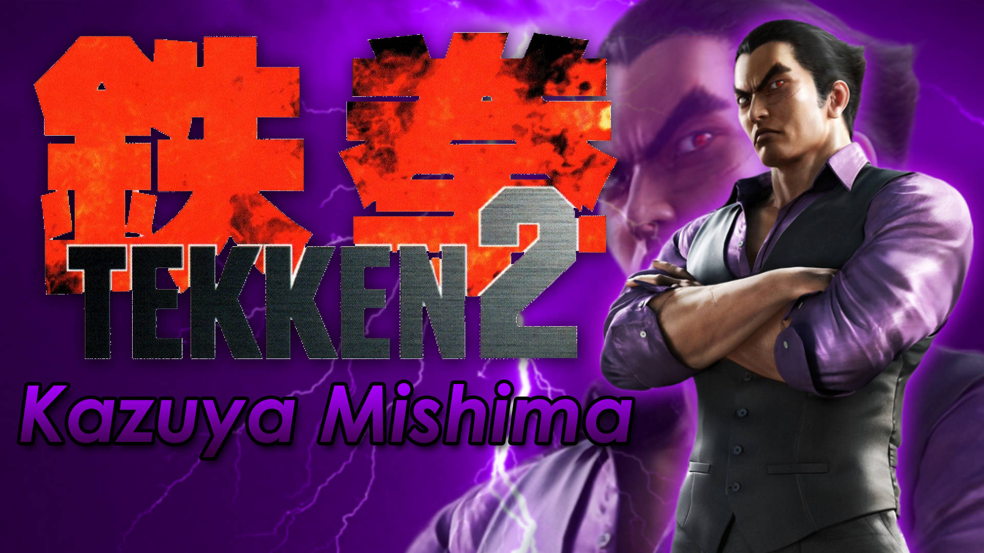 Kazuya Mishima Tekken 2 Wallpaper