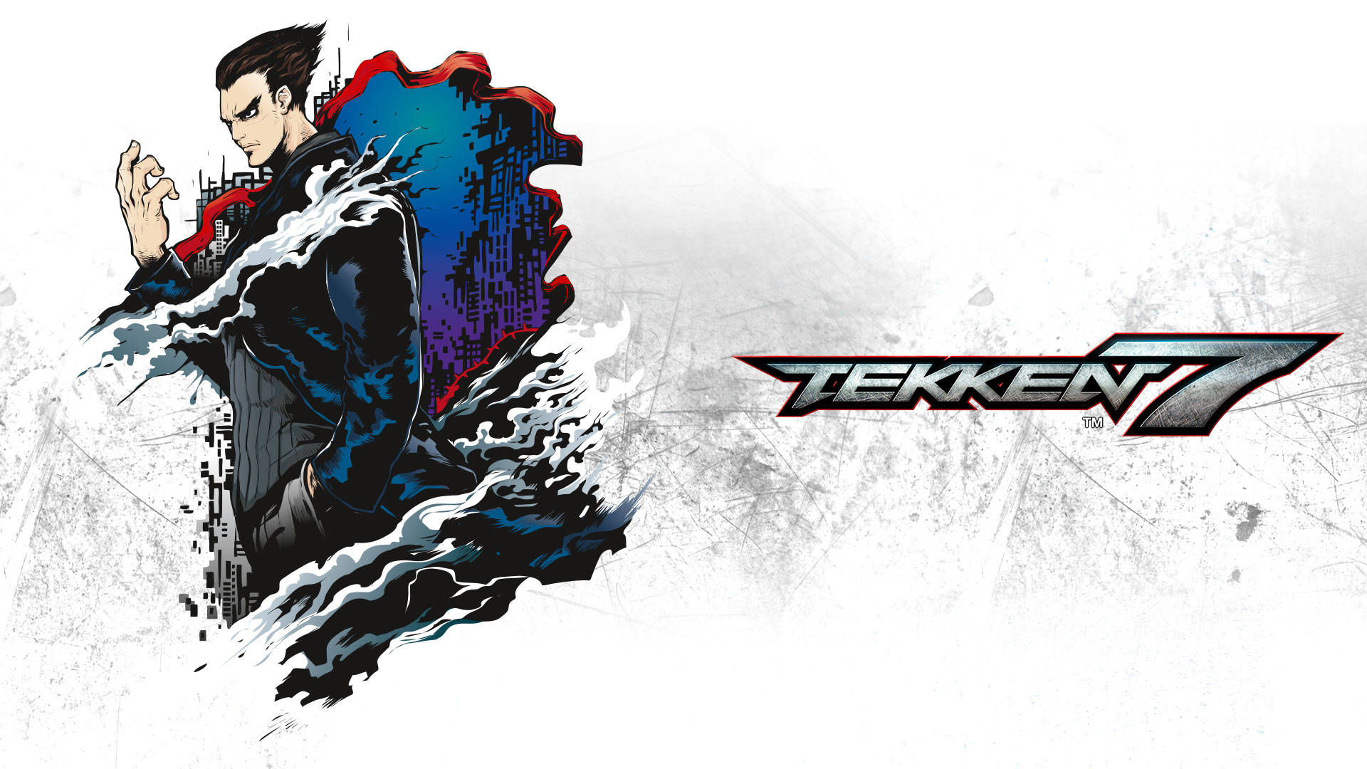 Kazuya Mishima Tekken 7 Comic Cover Tapet: Dette blændende tapet giver et livligt udvalg af Kazuya Mishima fra Tekken 7 Comic Cover. Wallpaper
