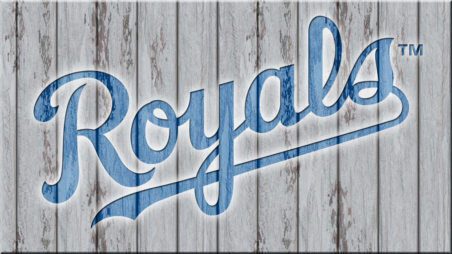 The Famous Kc Royals Take The Field Wallpaper