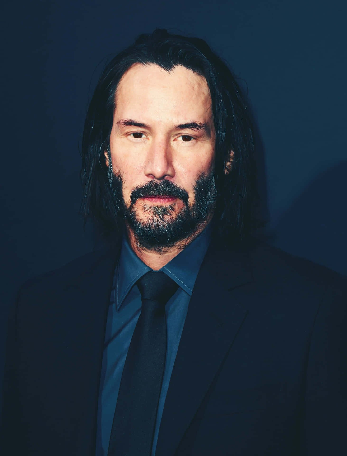 Keanu Reeves in a casual photoshoot