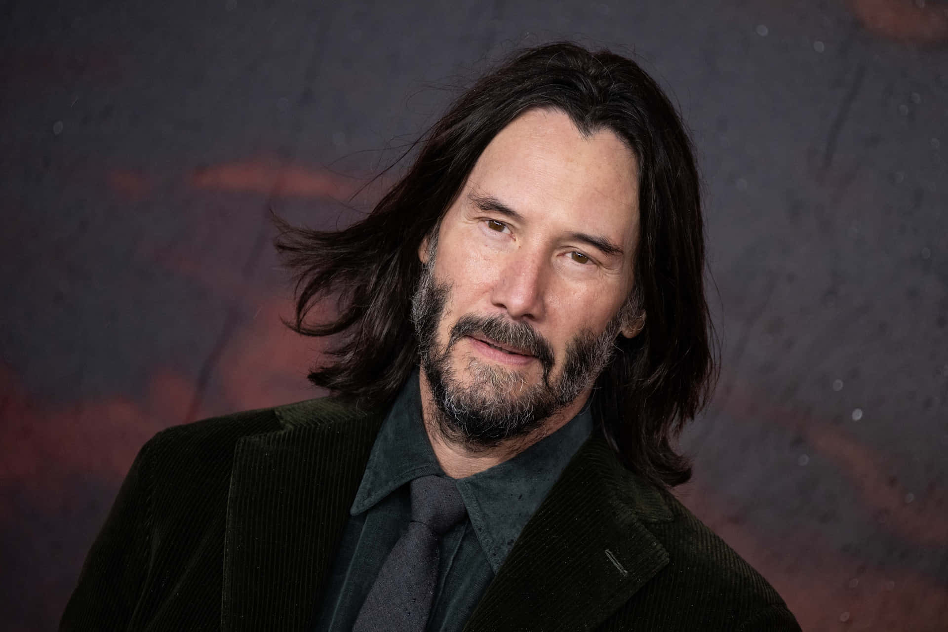 Keanu Reeves In A Profound Pose