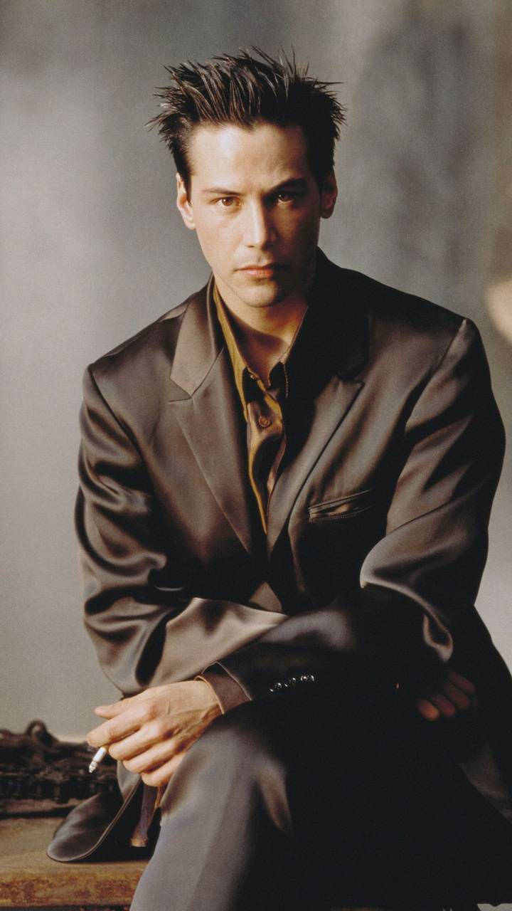 Keanu Reeves Younger Years Wallpaper