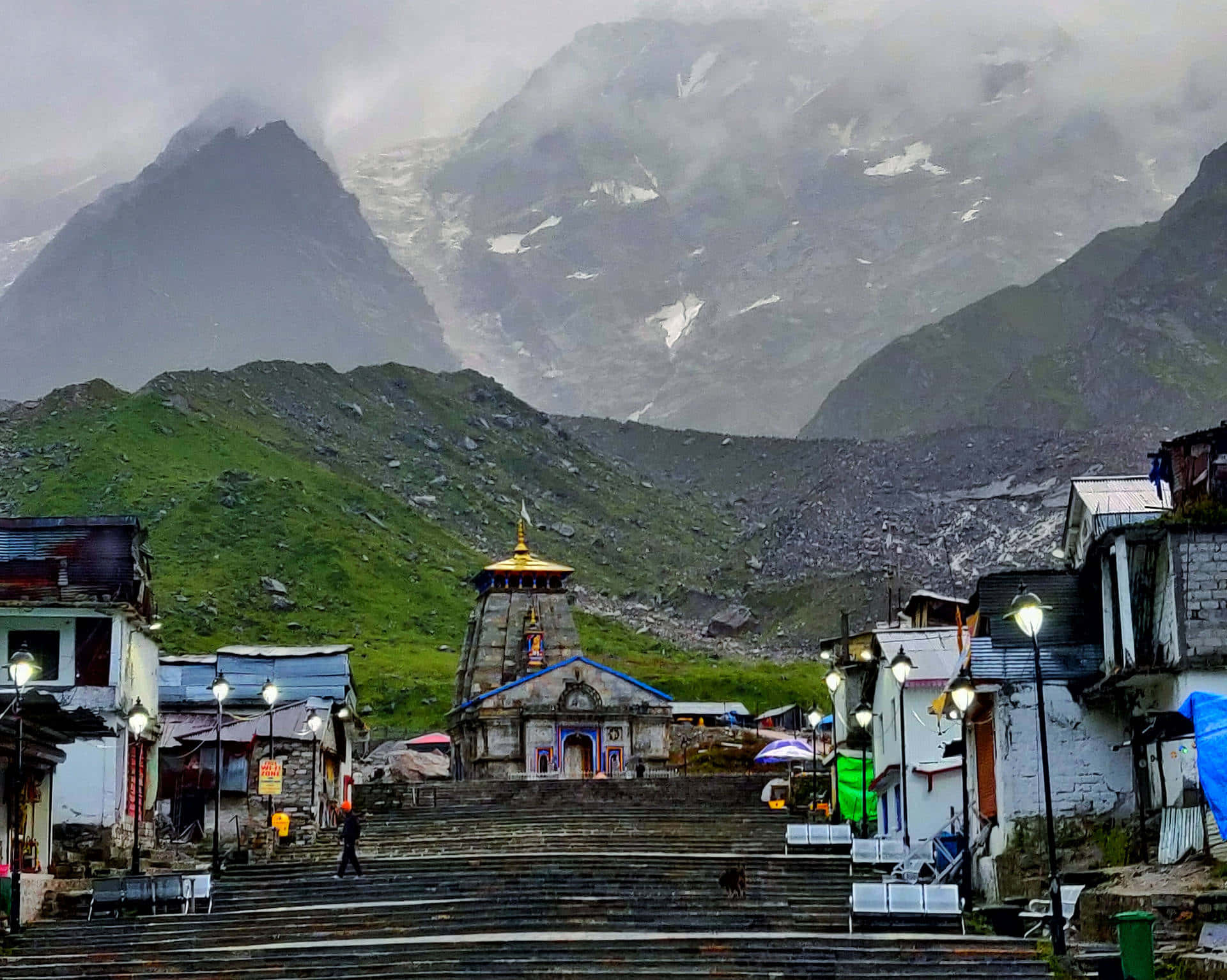 Magnificent view of Kedarnath