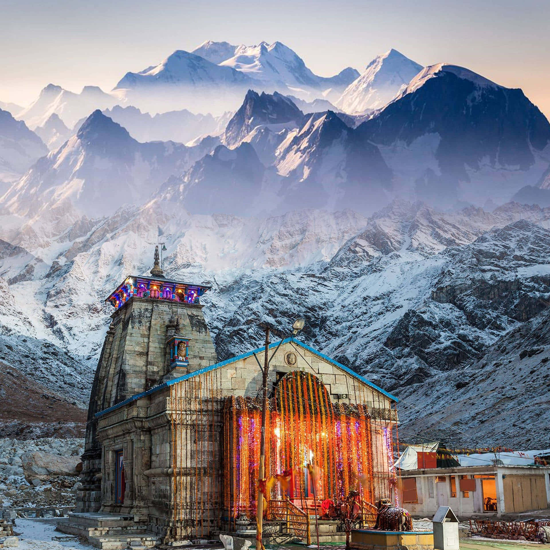 "Take a break and enjoy the stunning views of Kedarnath Valley"