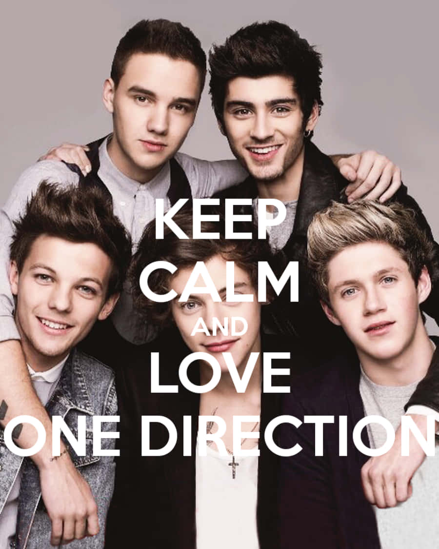 Keep Calm And Love 1 Direction Iphone Wallpaper
