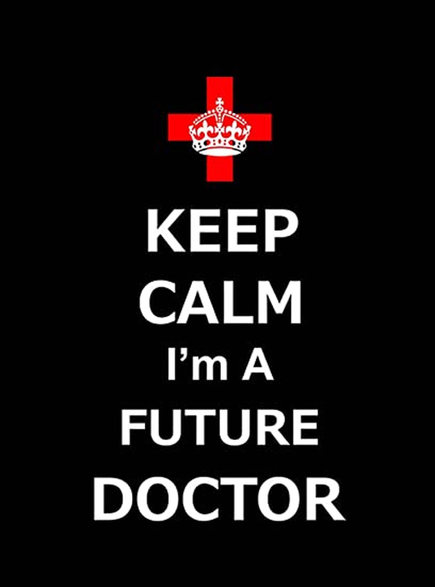 Confident Doctor in a Calm Atmosphere Wallpaper