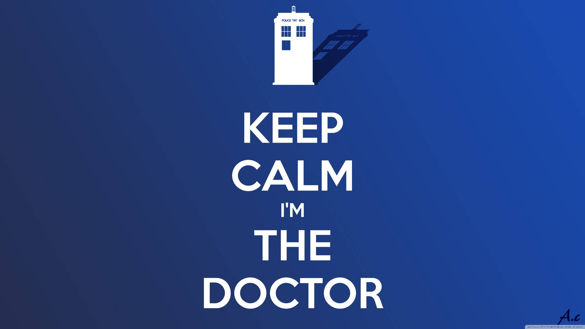 Keep Calm I'm The Doctor Iphone Wallpaper