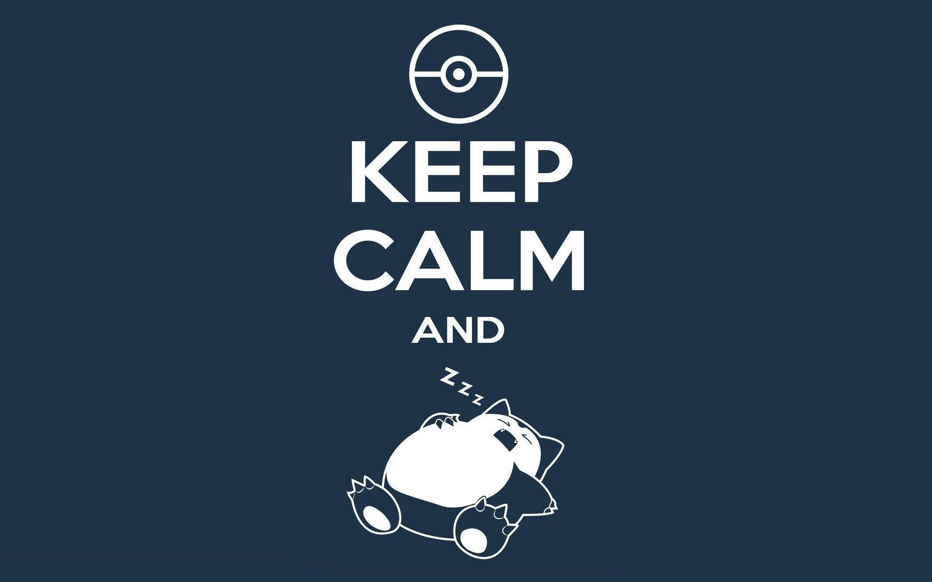Keep Calm Snorlax Pokemon Iphone Wallpaper