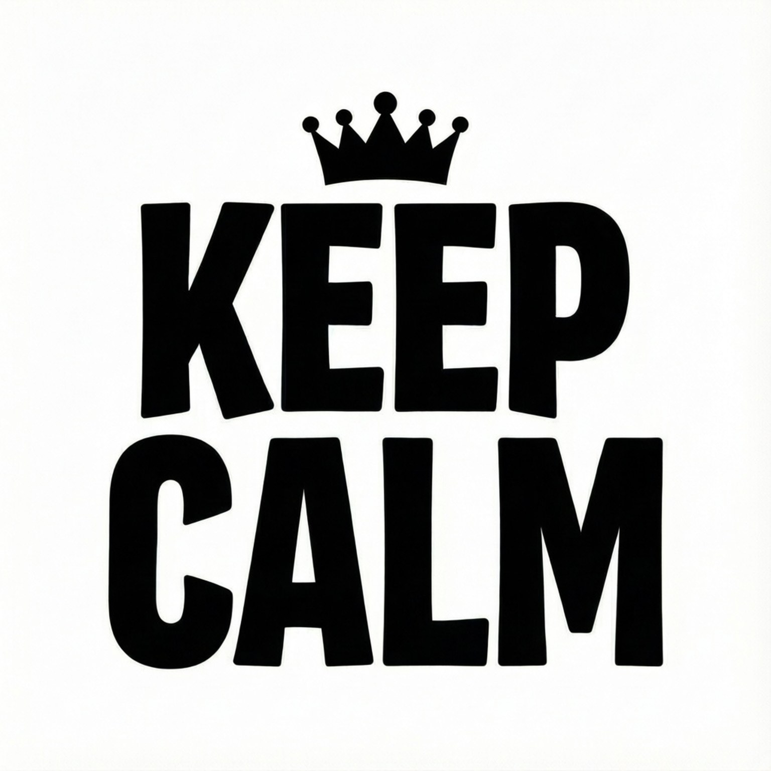 Tipografi Keep Calm Wallpaper