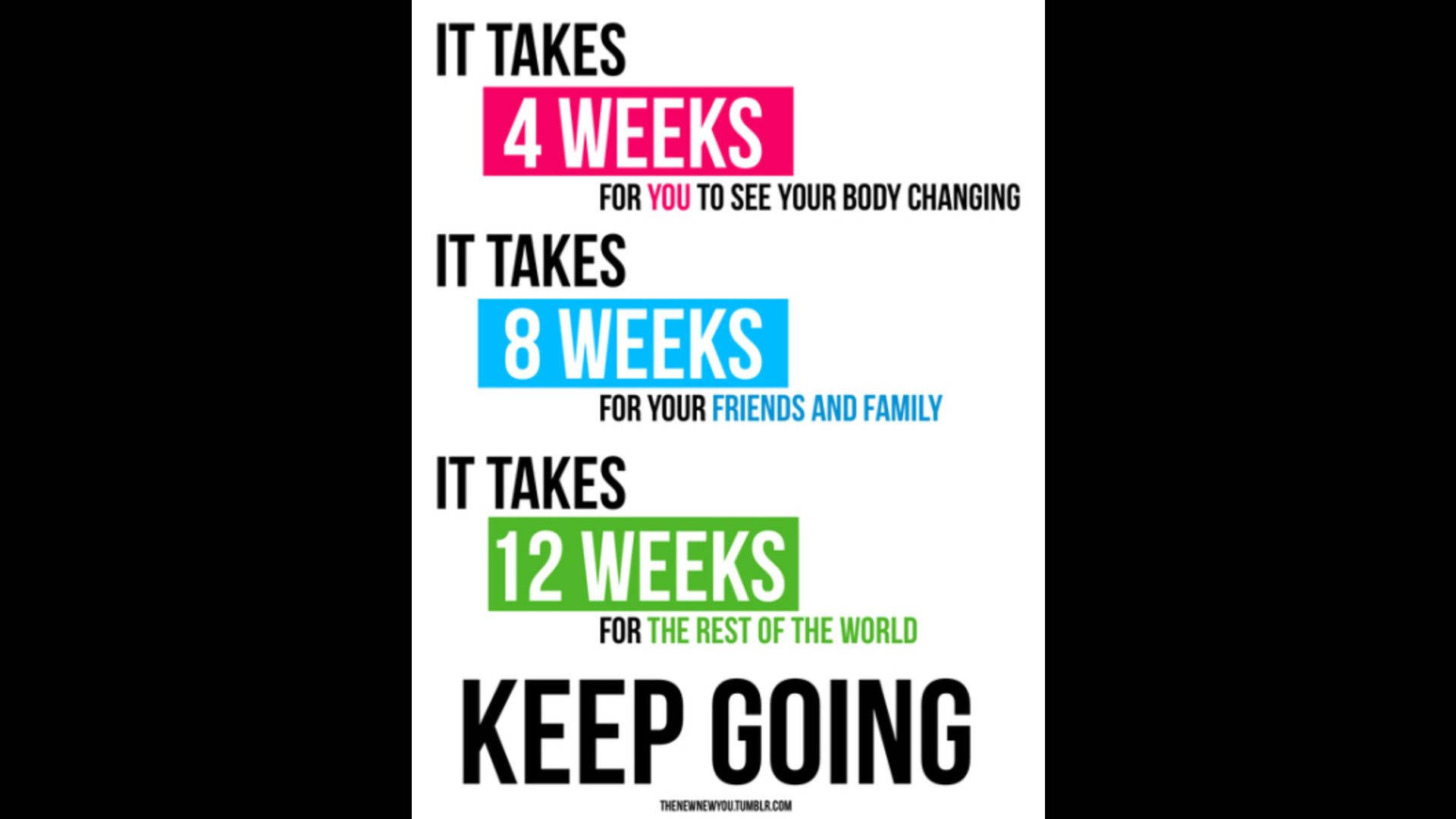 Keep Going Fitness Motivations Background