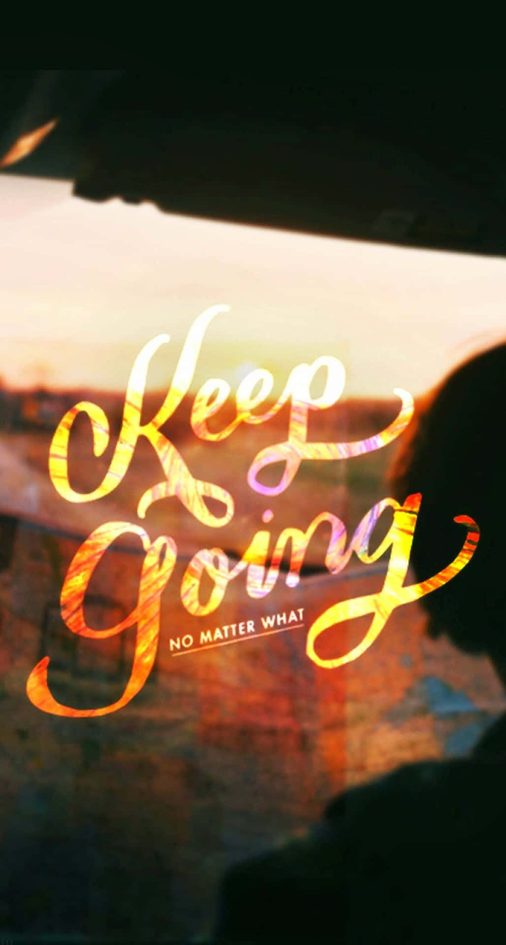 Keep Going - Adobe Illustrator Wallpaper