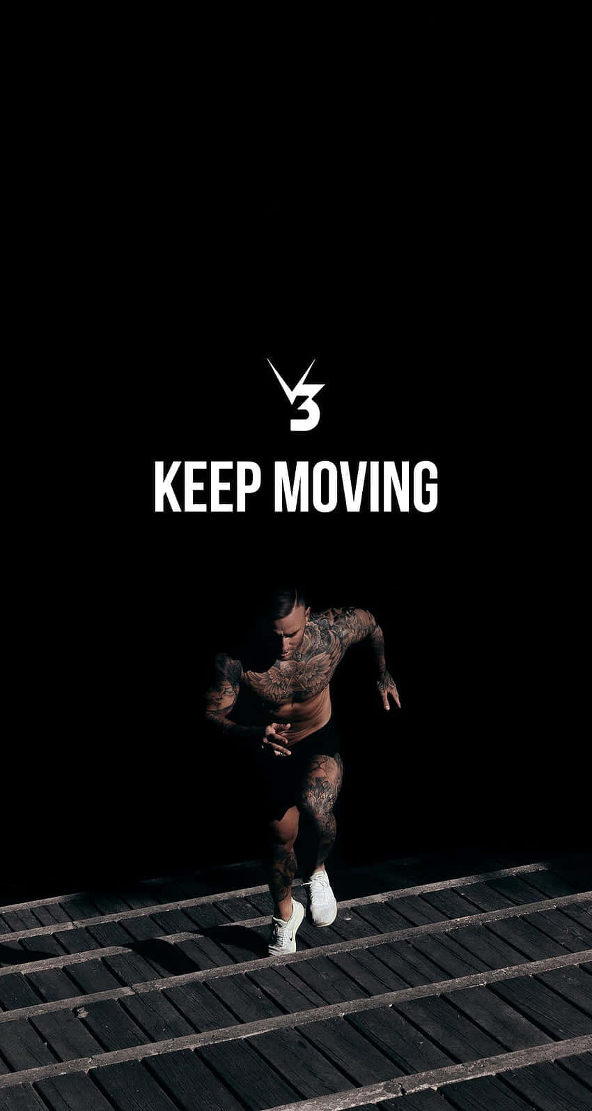 Keep Moving And Run Wallpaper