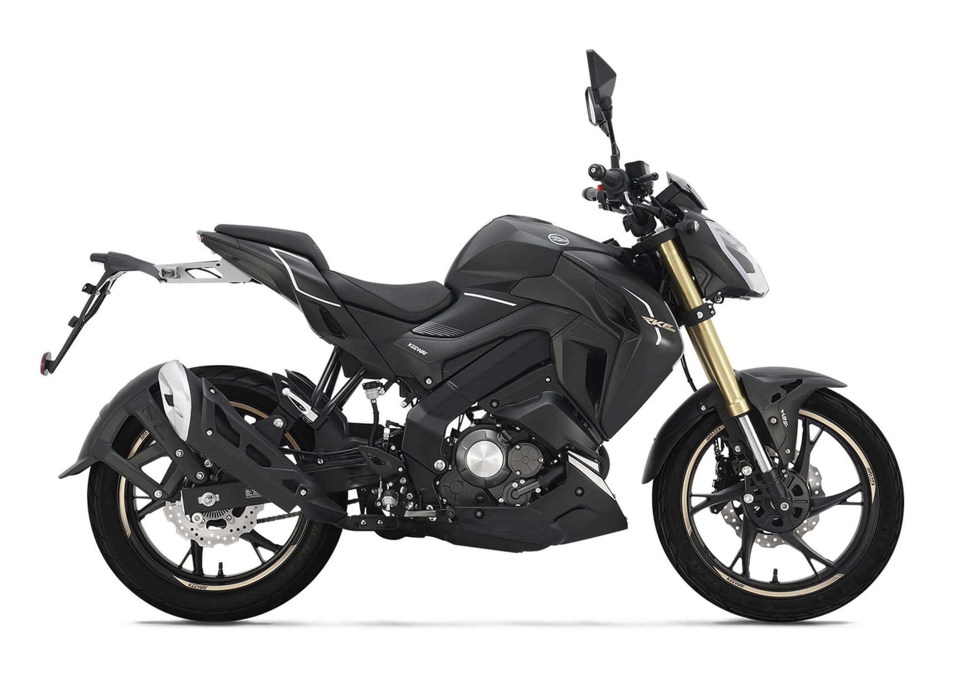 Moto Sportive Noire Keeway Fond d'écran