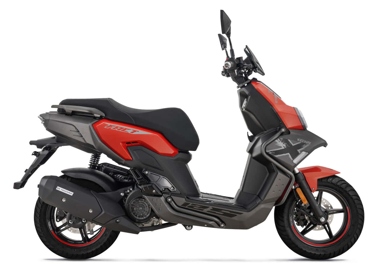 Scooter Keeway Rouge Et Noir Fond d'écran