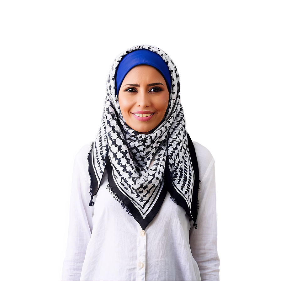 Keffiyeh In Natural Setting Png Gfy38 PNG