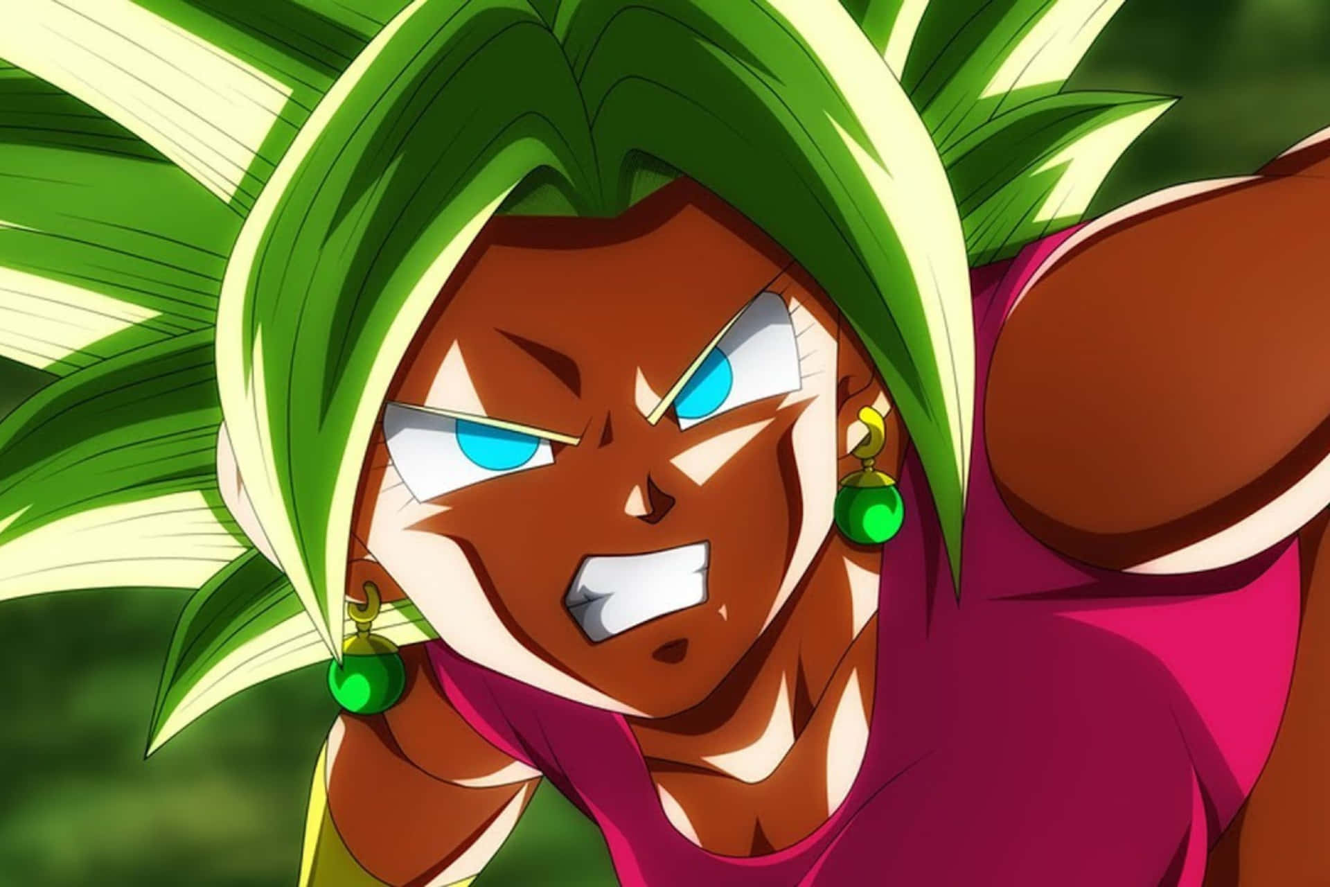 Kefla Fierce Battle Stance Wallpaper