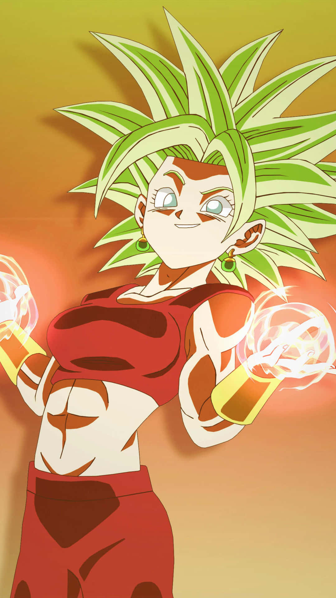 Kefla Super Saiyan Kracht Verhogen Achtergrond